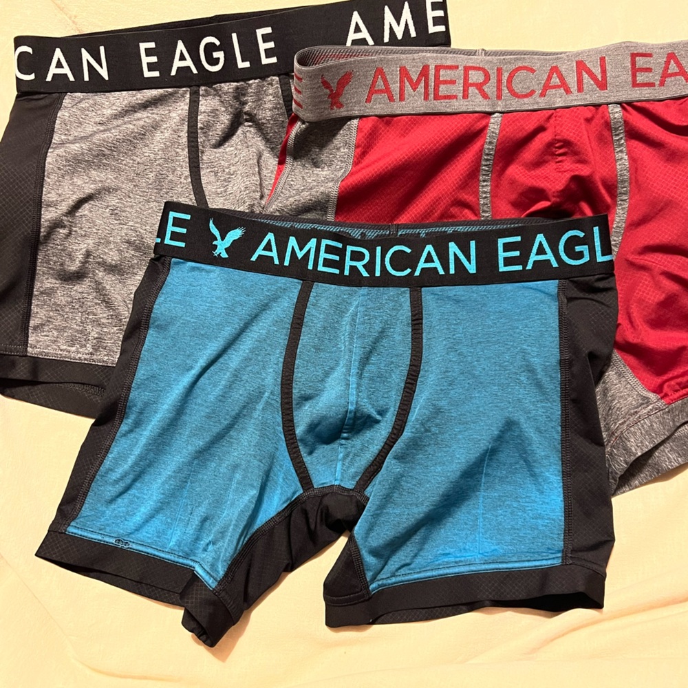 American eagle flex boxer briefs (3 pairs)